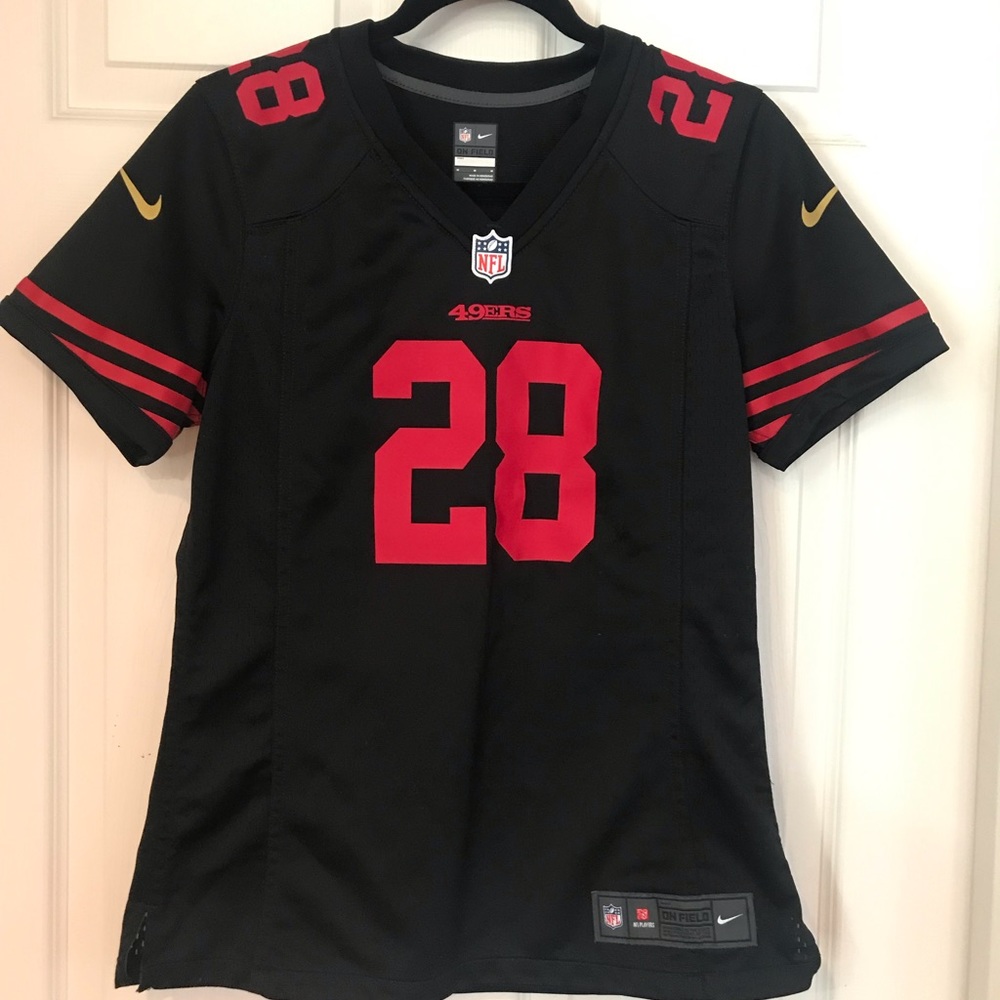 NFL 49er Women’s Jersey HYDE 28